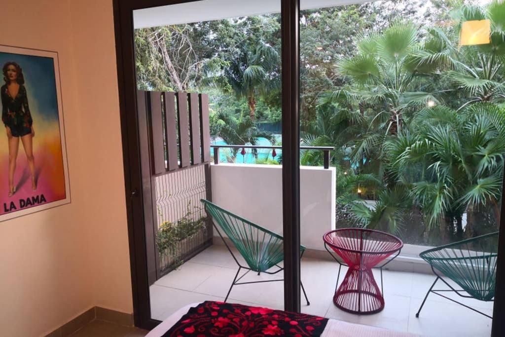Loteria Balcony Deluxe Studio Corasol Riviera Maya Apartamento Playa del Carmen